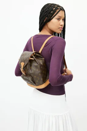 2000 Brown Monogram Montsouris Backpack