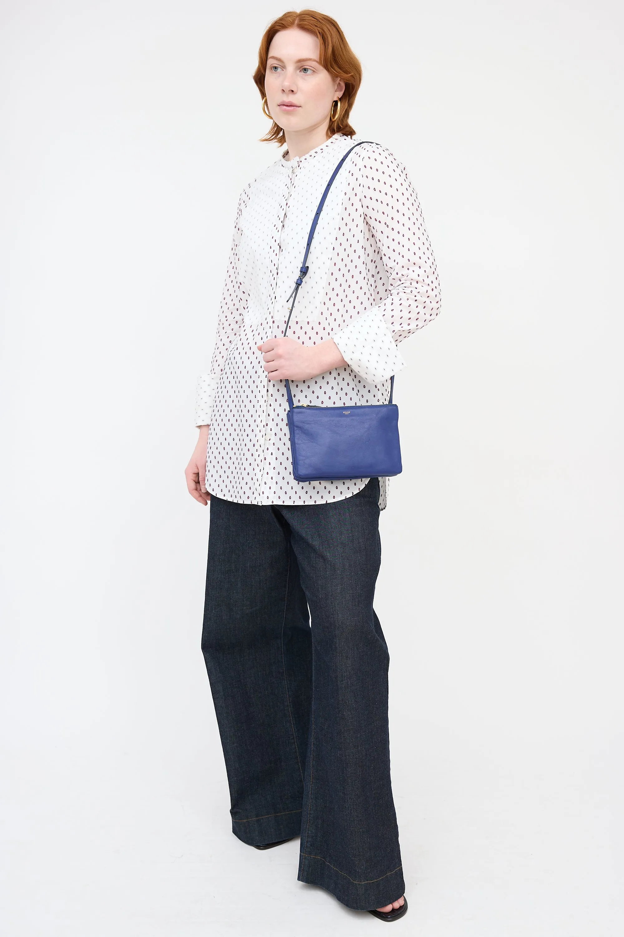 2013 Leather Trio Crossbody Bag