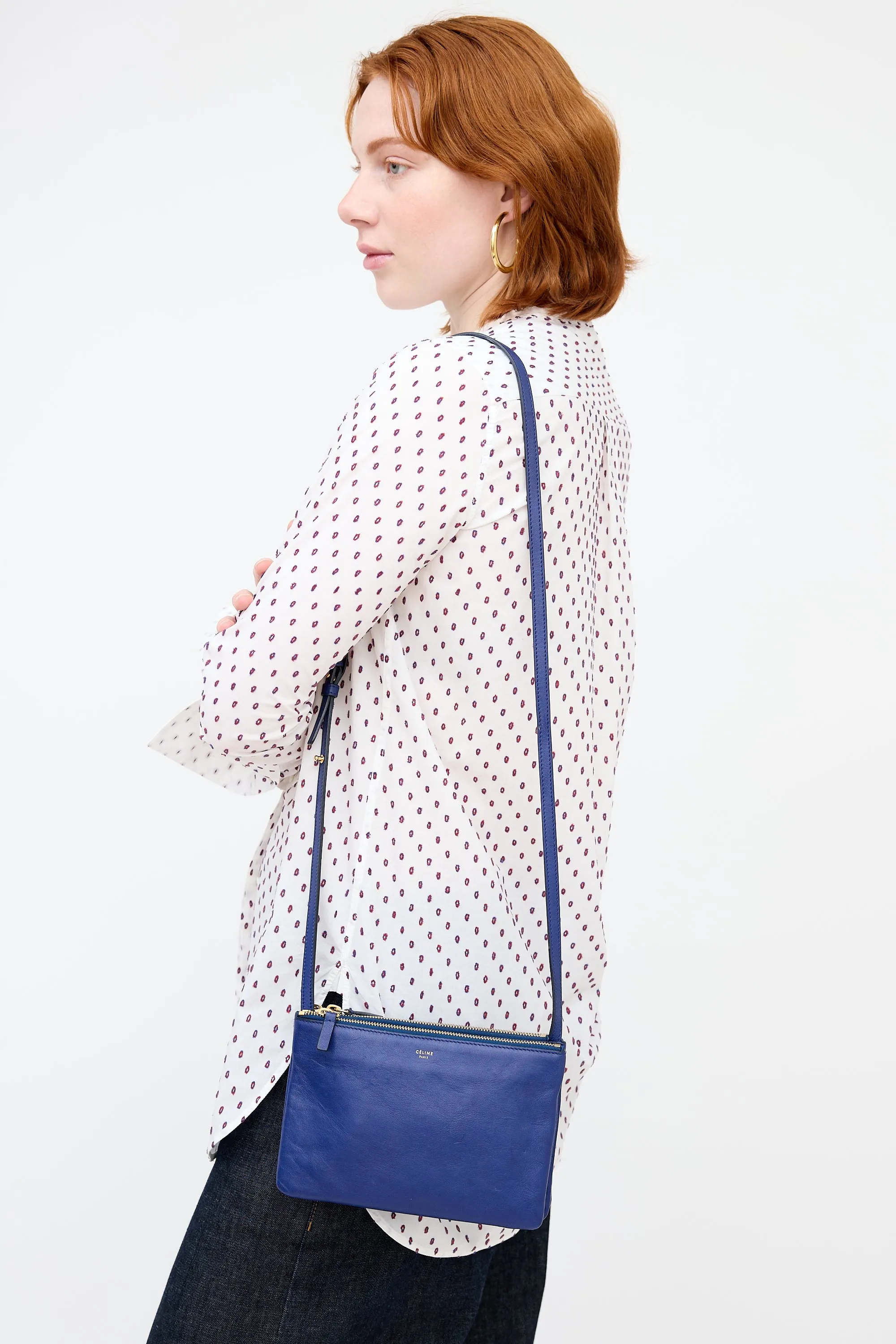 2013 Leather Trio Crossbody Bag