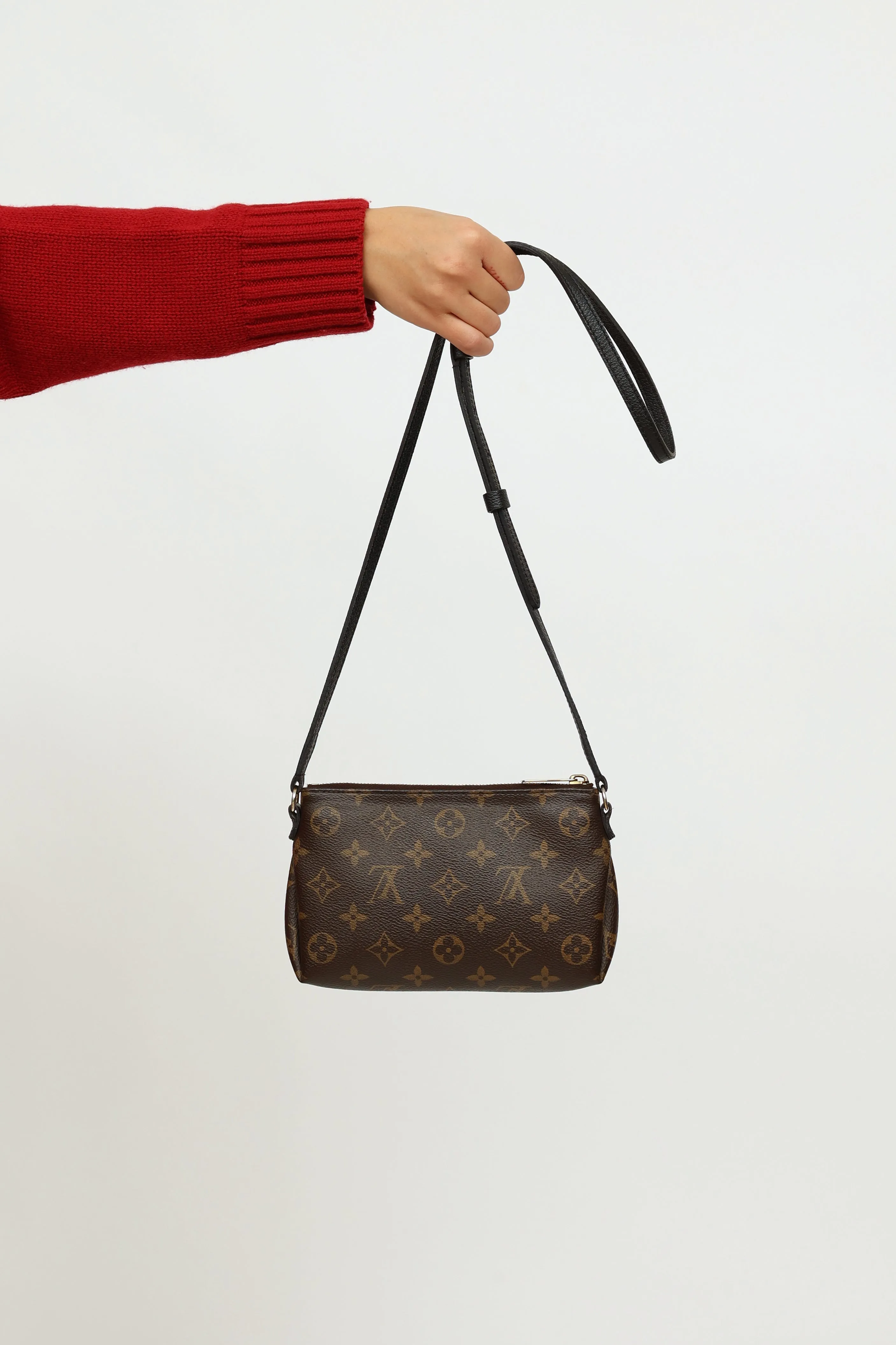 2016 Brown Monogram Pallas Uniforms Crossbody