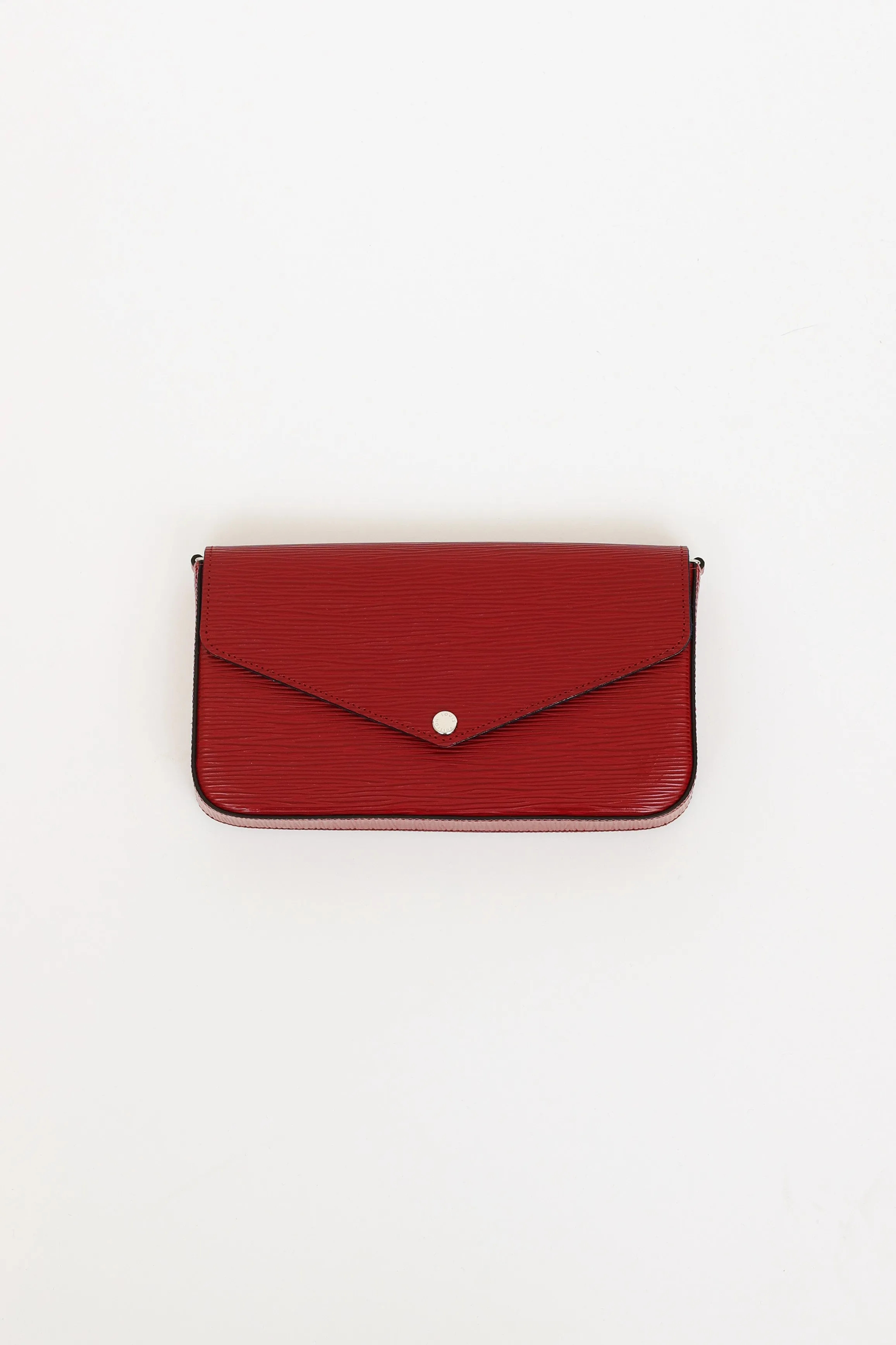 2019 Epi Cherry Berry Félicie Pochette Bag