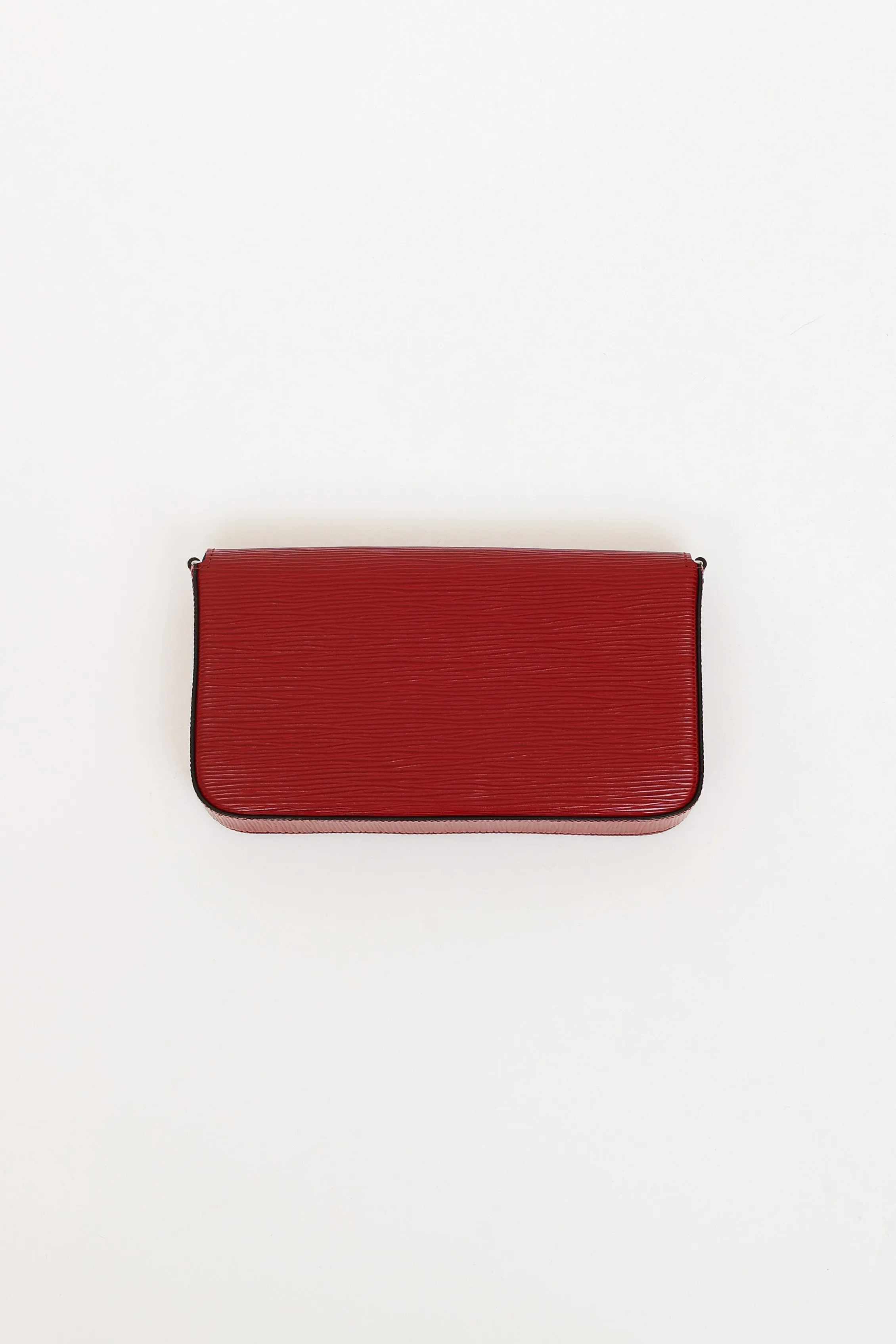2019 Epi Cherry Berry Félicie Pochette Bag