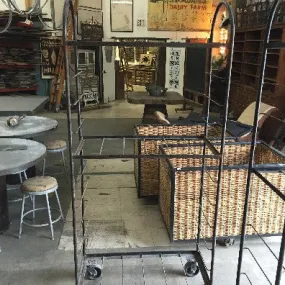 3 Tier Iron Rolling Rack