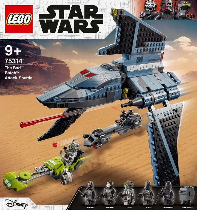 75314 The Bad Batch Attack Shuttle