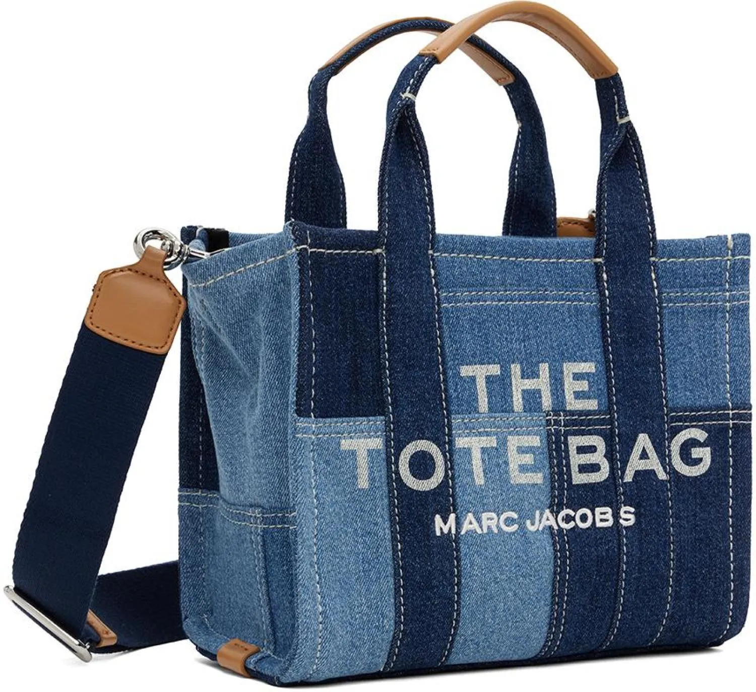 Blue 'The Denim Small' Tote