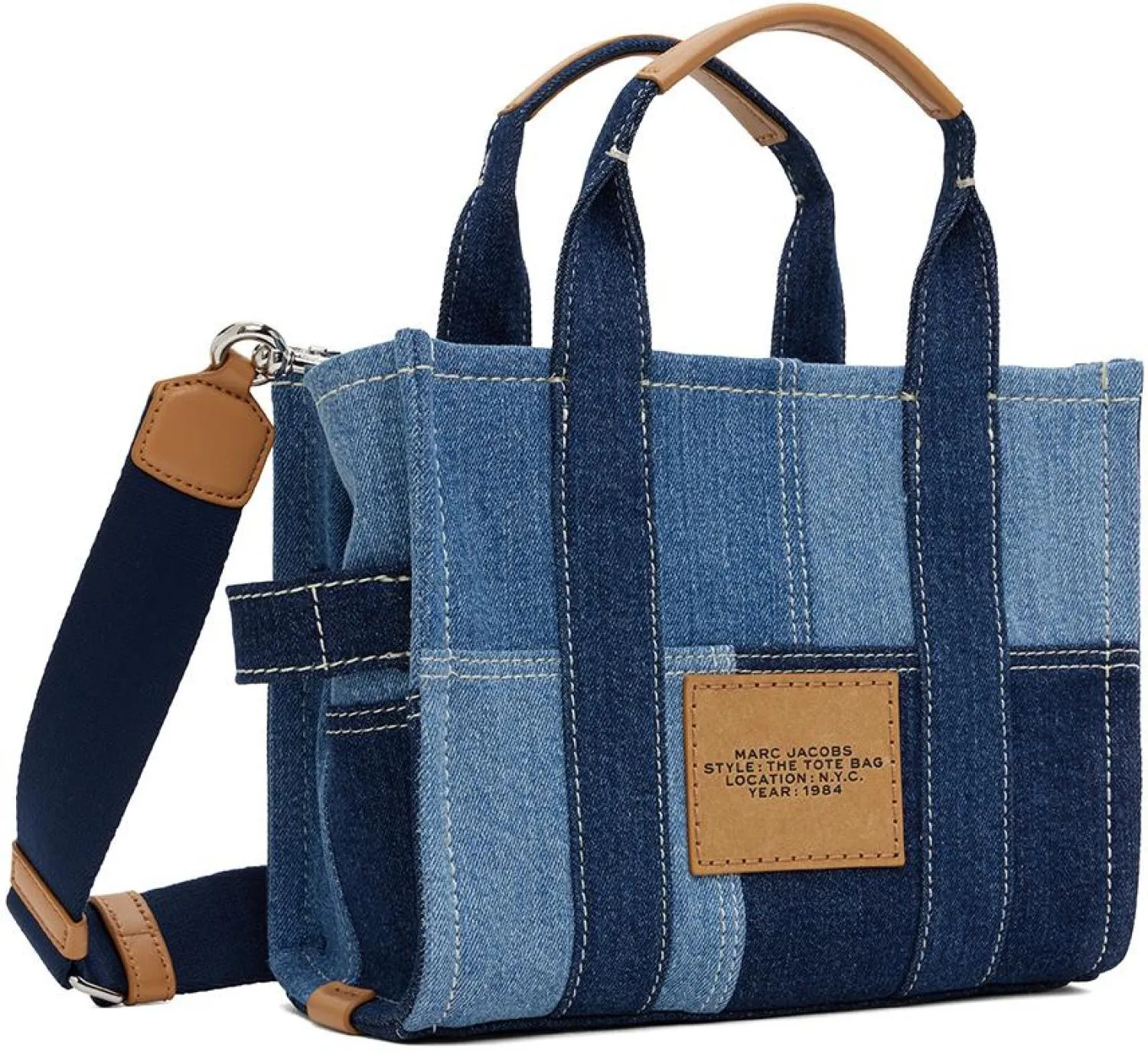Blue 'The Denim Small' Tote