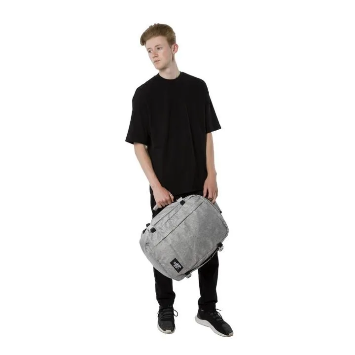Cabinzero Classic 36L Ultra-Light Cabin Bag in Ice Grey Color