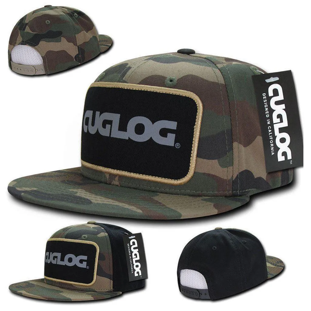 Cuglog Camouflage Camo Hunting Patch Snapback Caps Hats