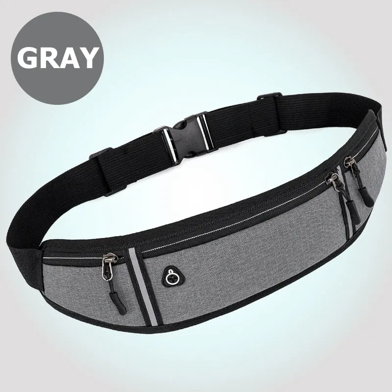 Cyflymder Professional Running Waist Bag Sports Belt Pouch Mobile Phone Case Men Women Hidden Pouch Gym SportsBags Running Belt Waist Pack
