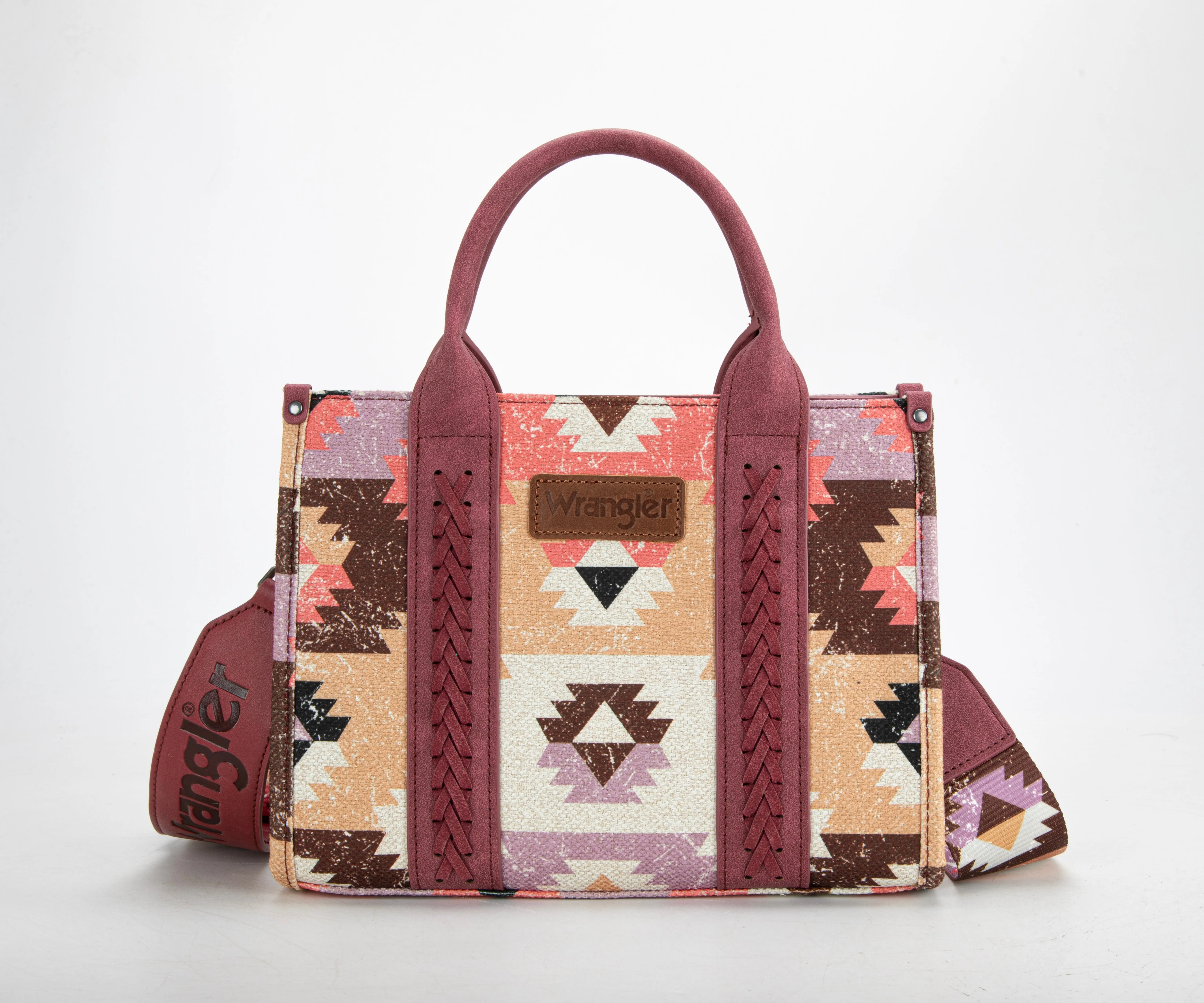 Dani Morgan's x Wrangler Retro Southwest Crossbody Canvas Tote