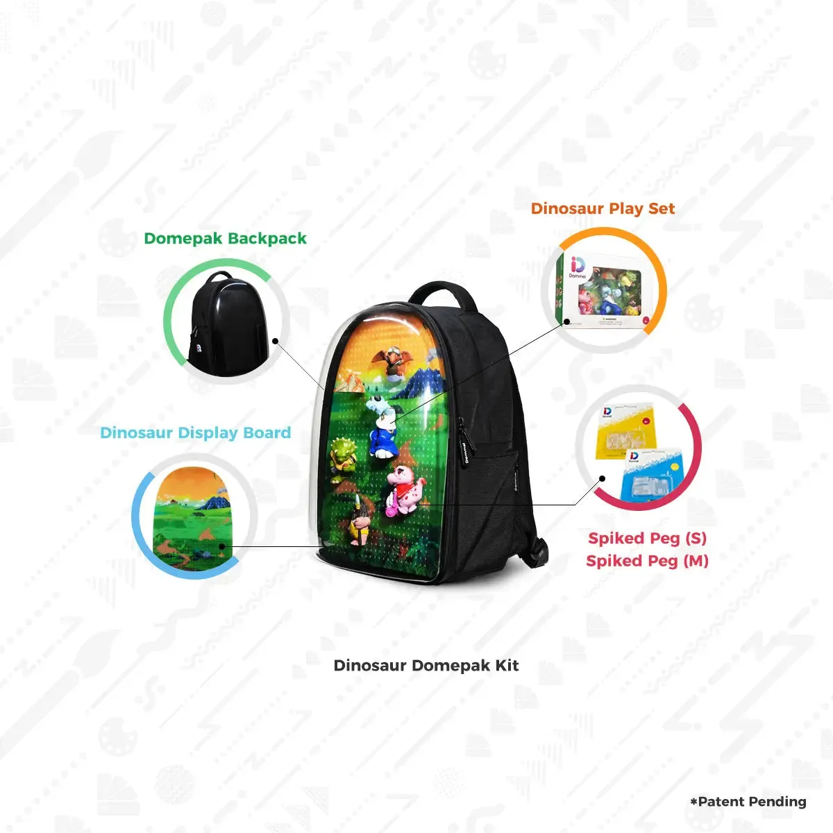 Dinosaur Domepak Kit