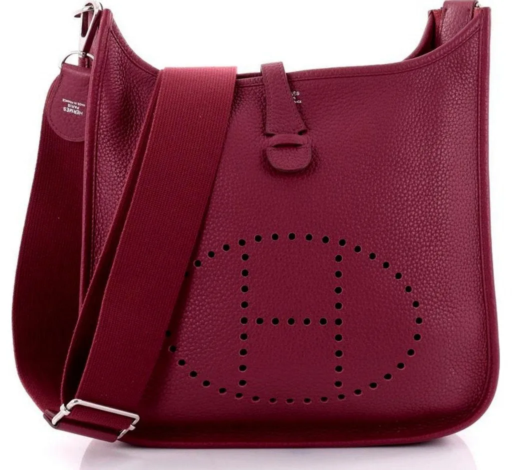 Evelyne III Bag, Deep Red/Bois de Rose
