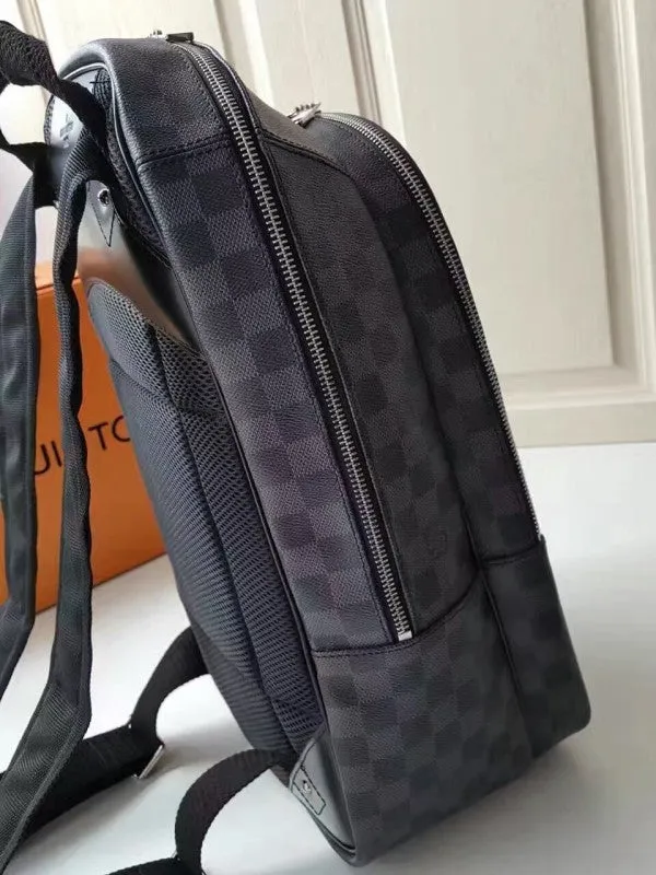 Louis Vuitton Michael Backpack Damier Graphite