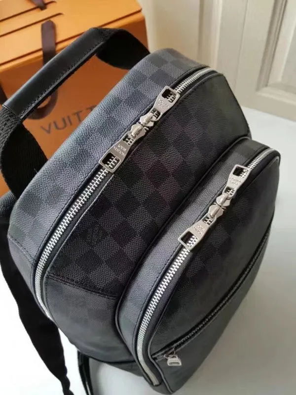 Louis Vuitton Michael Backpack Damier Graphite