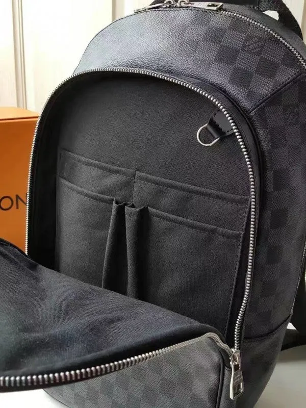 Louis Vuitton Michael Backpack Damier Graphite