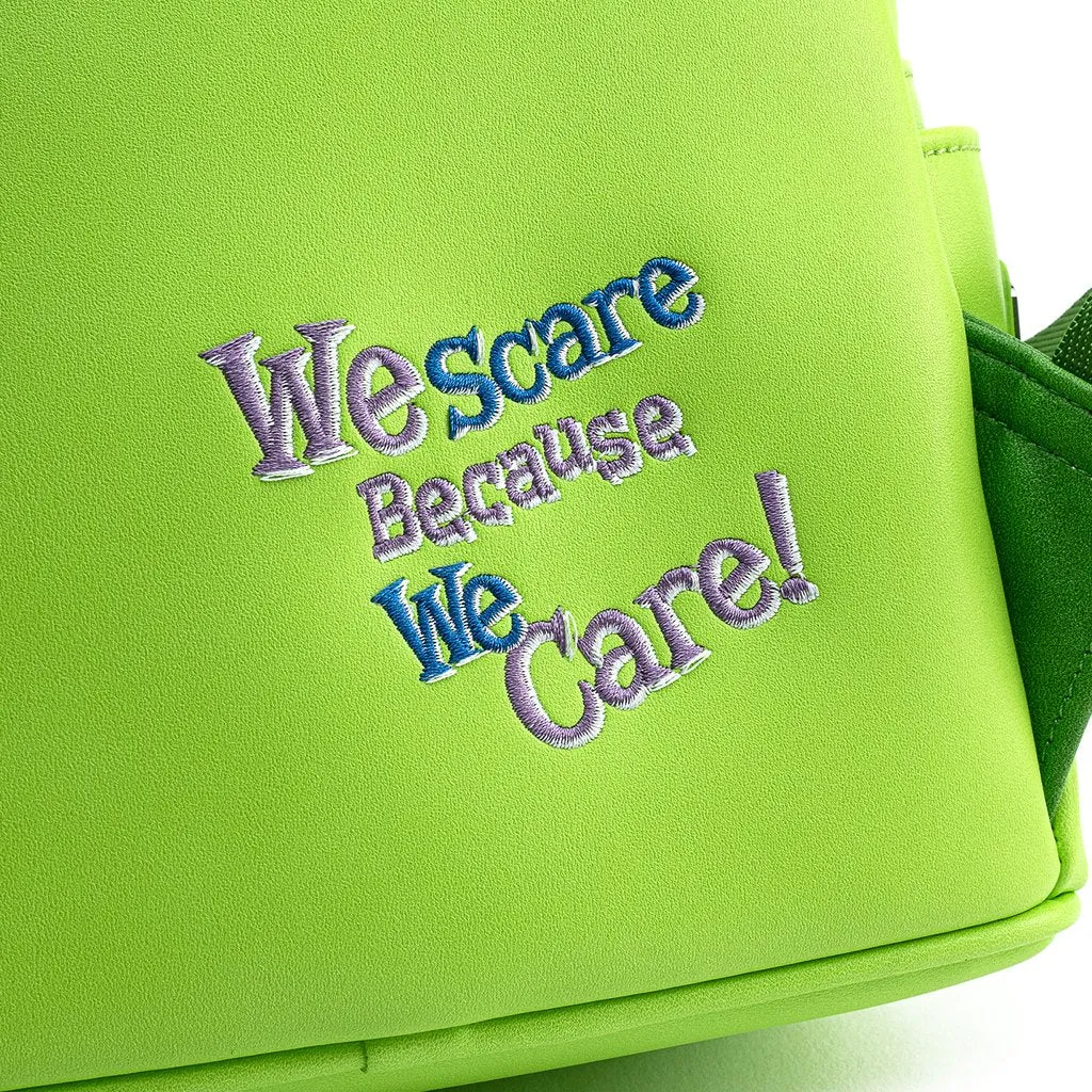 Loungefly X Pixar Monsters Inc. Mike Wazowski Scare Can Cosplay Mini Backpack