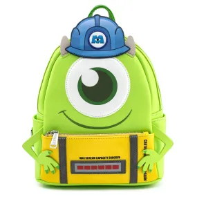 Loungefly X Pixar Monsters Inc. Mike Wazowski Scare Can Cosplay Mini Backpack