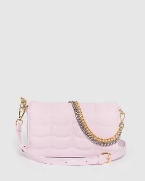 Pink Vivica Quilt Crossbody Bag