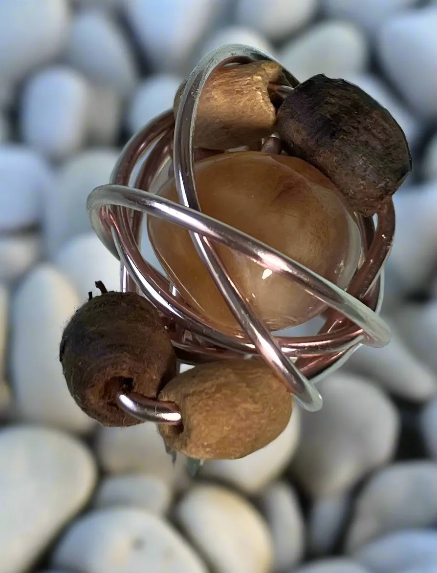 Rolling Woods Wire-Wrapped Ring