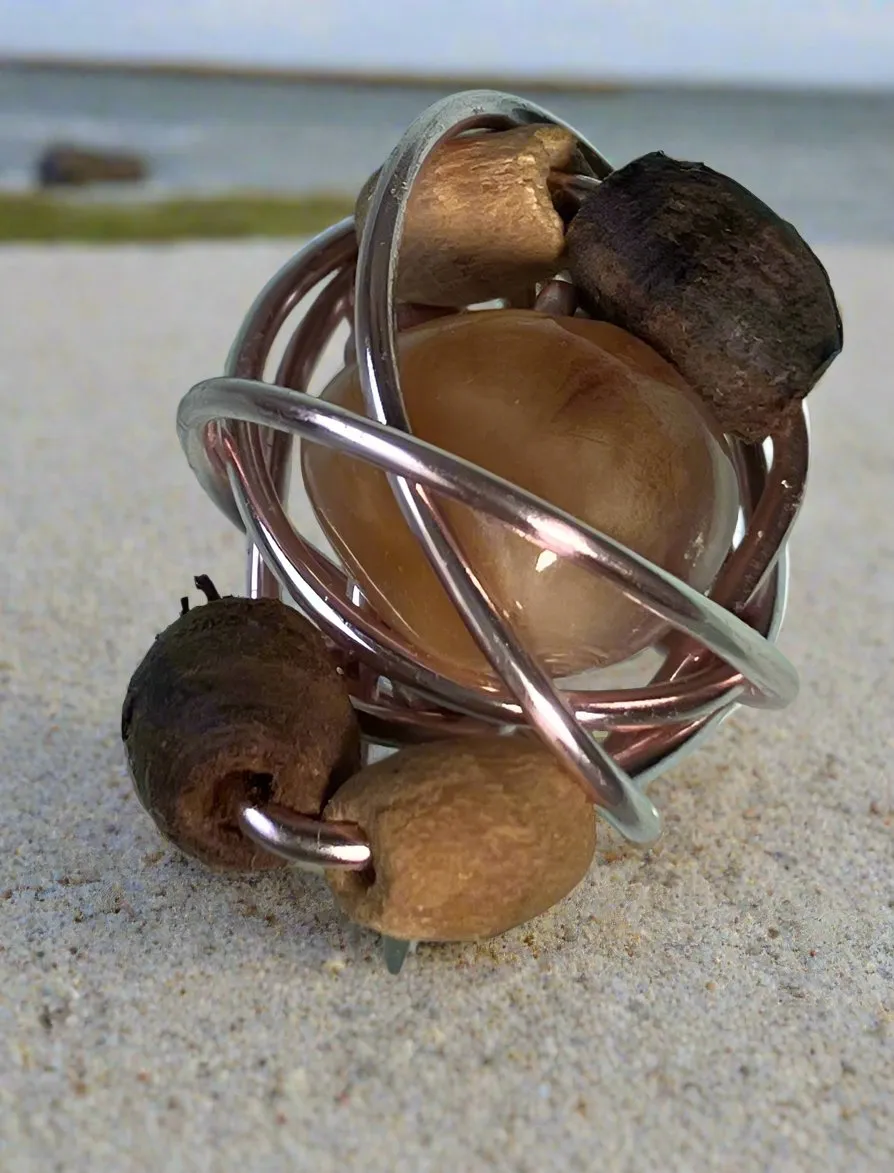 Rolling Woods Wire-Wrapped Ring