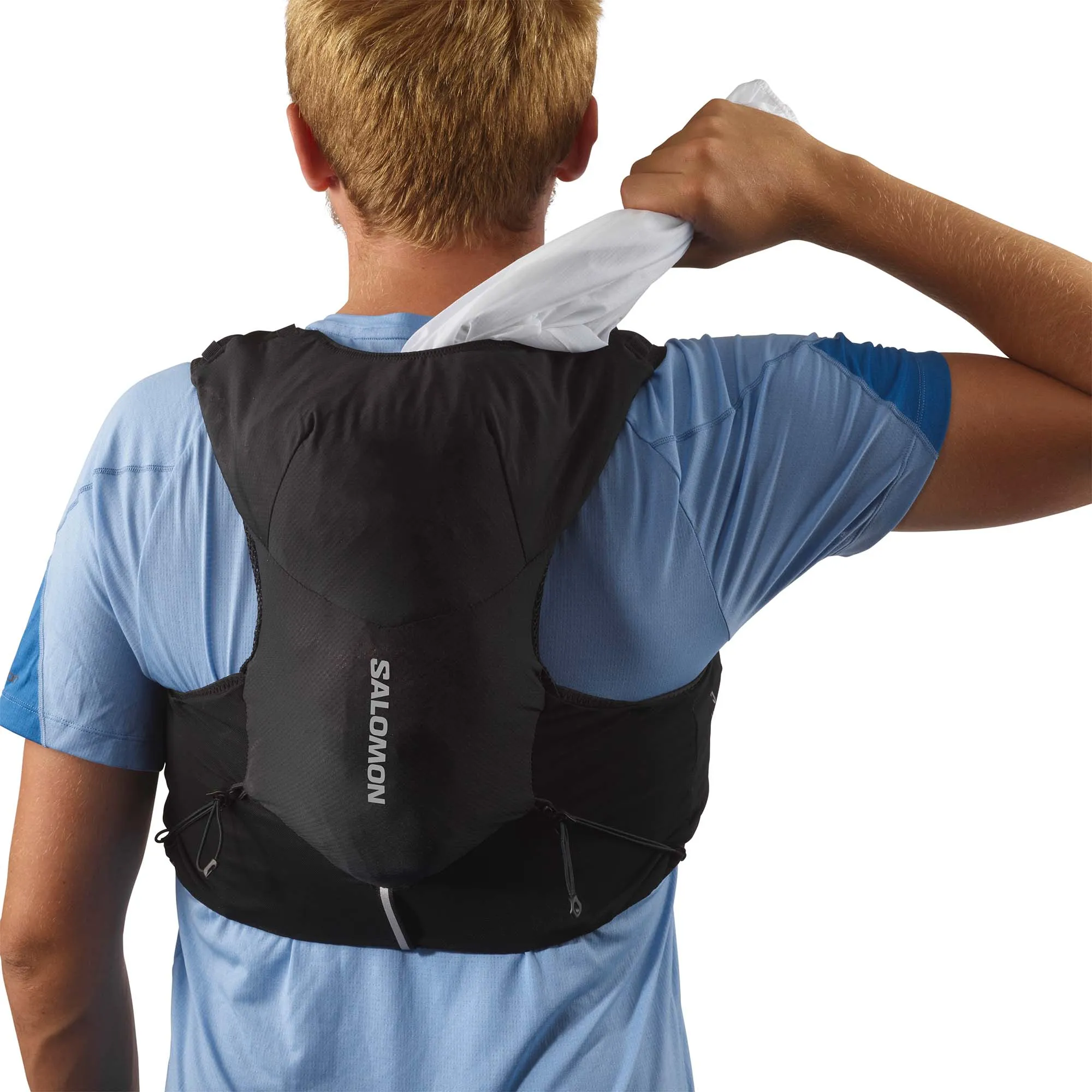 Salomon | Unisex ADV Skin 5 Running Vest with flasks included - Black/Ebony