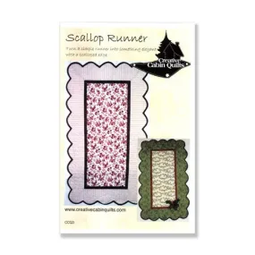 Scallop Runner by Creative Cabin Quilts