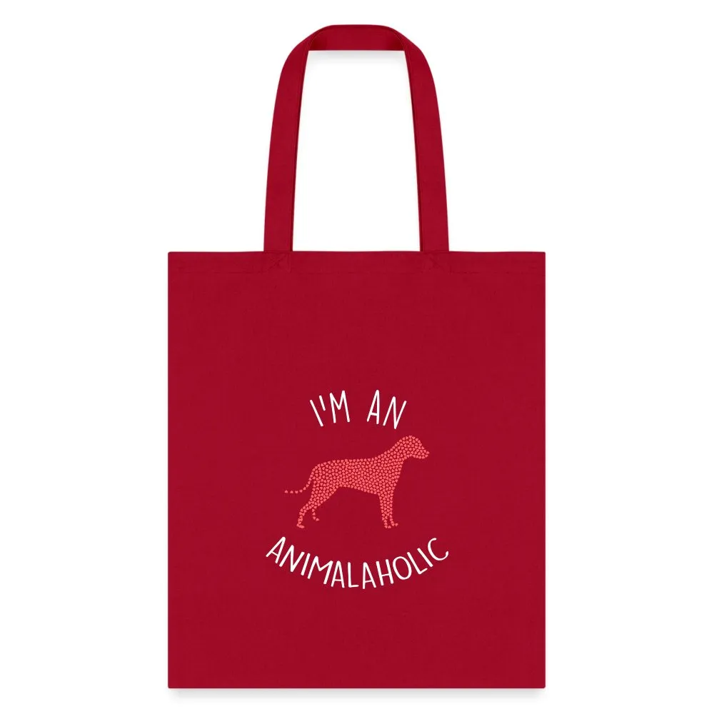 Veterinary - I'm an animalaholic Cotton Tote Bag